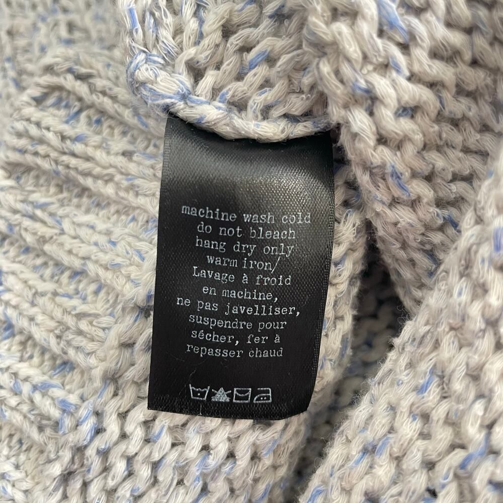 Rag & Bone Candace Cardigan in Ivory Blue Lavender - Size: Medium - Picture 11 of 11